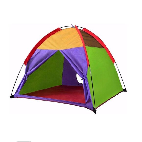 Alvantor Kids Rainbow Indoor/Outdoor Play Tent - Picture 1 of 2